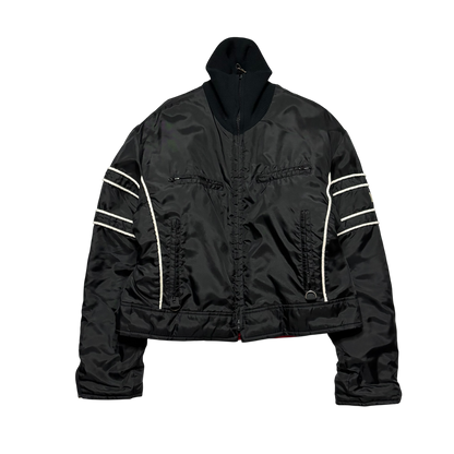 Vintage Yamaha Racing Snow Mobile Jacket (Cropped Large)