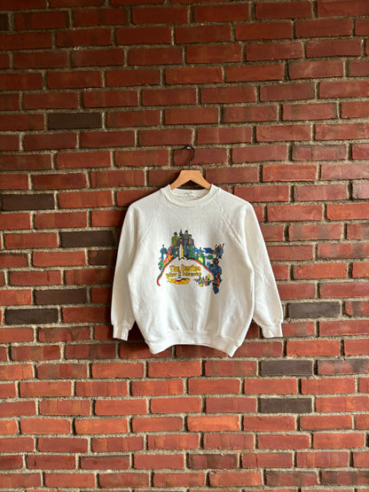 80s Vintage The Beatles Yellow Submarine Crewneck (XS)
