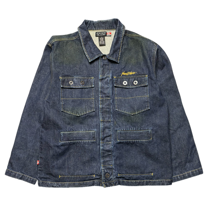 Y2K Vintage Johny Blaze Denim Jacket (Oversized Medium)
