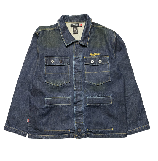 Y2K Vintage Johny Blaze Denim Jacket (Oversized Medium)
