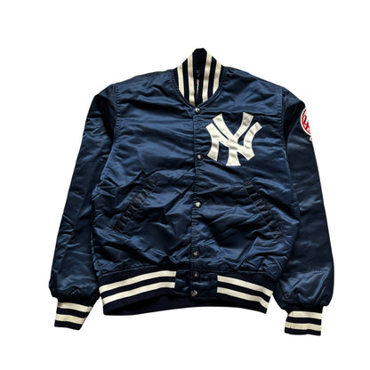 80s Vintage New York Yankees Satin Jacket (Small)