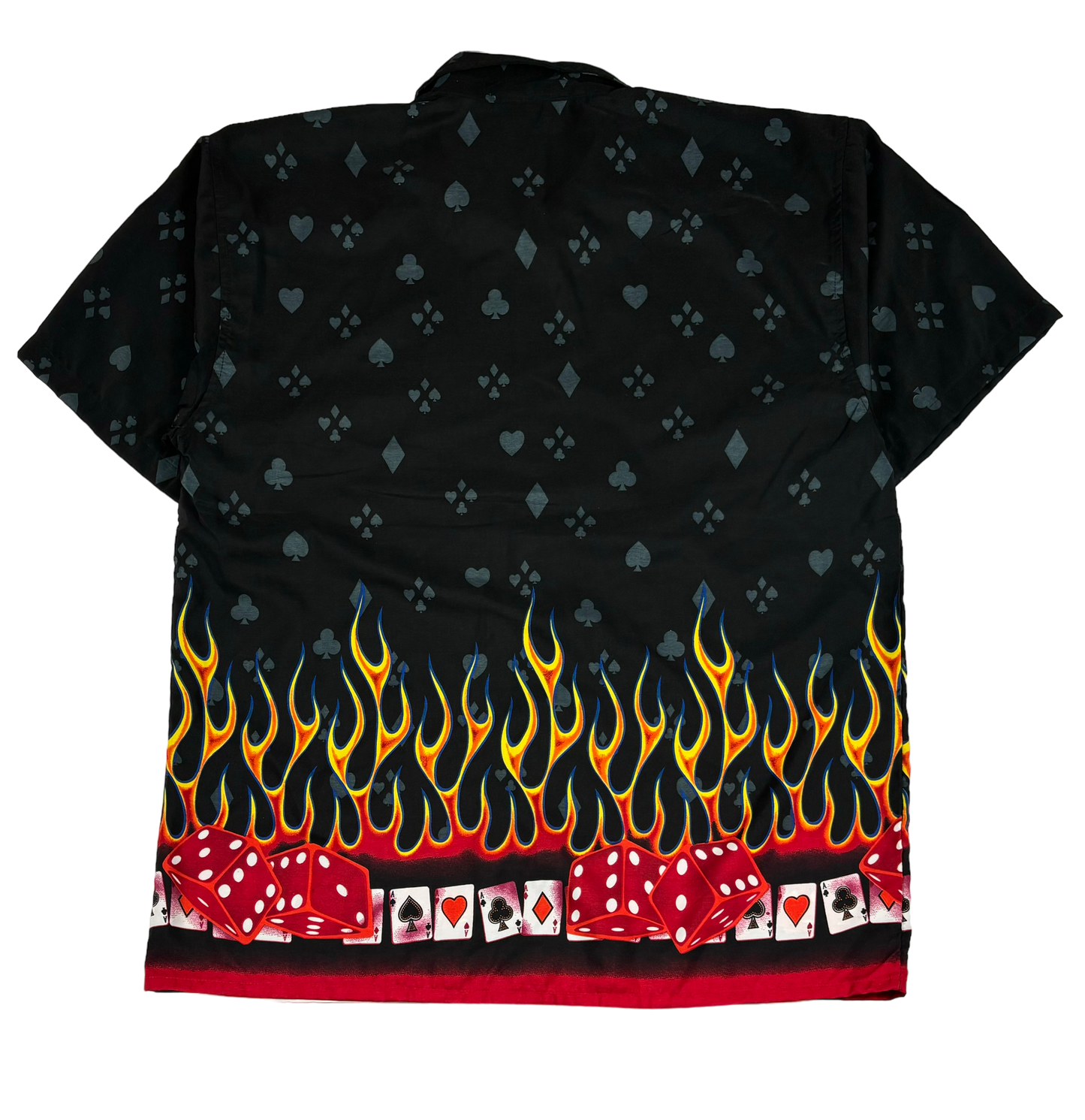 Las Vegas Flames Button Up Shirt (Oversized XL)