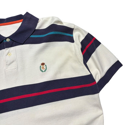 Polo Ralph Lauren White/Navy (Oversized XL)