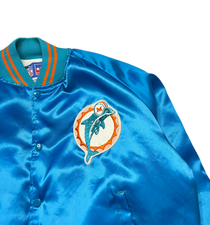 80s Vintage Miami Satin Jacket (Medium)