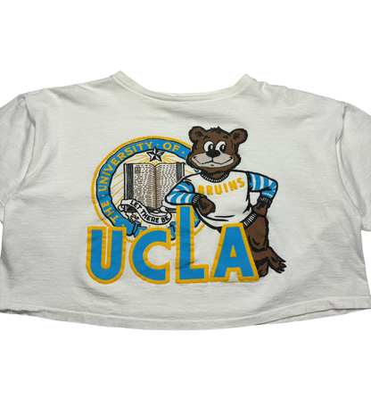 90s Vintage UCLA Cropped T Shirt (See description for size)