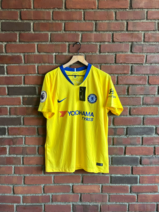 Nike Chelsea 2020/21 Third Yellow Football Shirt (Large)