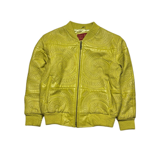 Vintage Eastside Neon Green Leather (Youth M)
