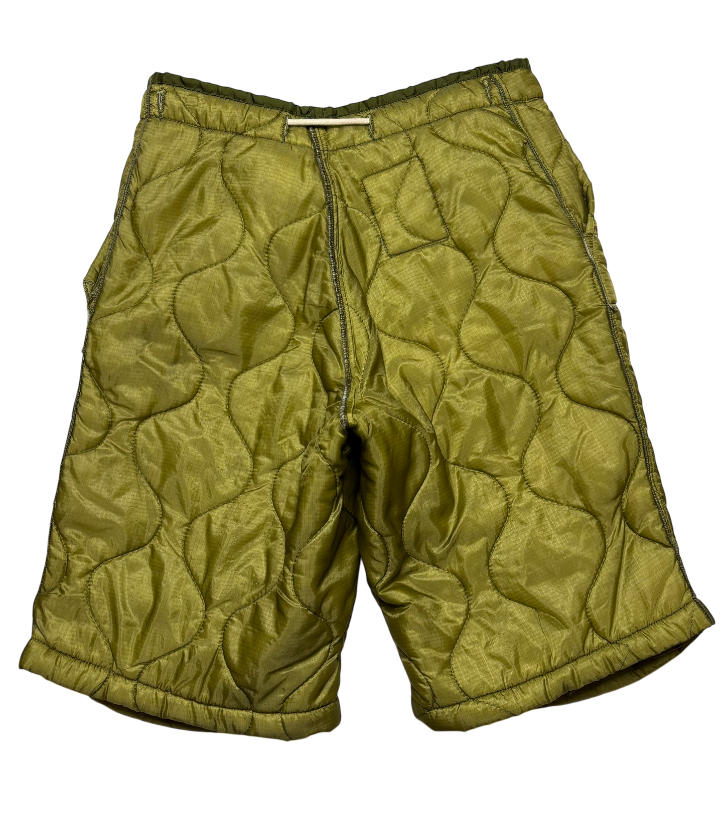 Vintage Military Quilted Shorts (Medium)