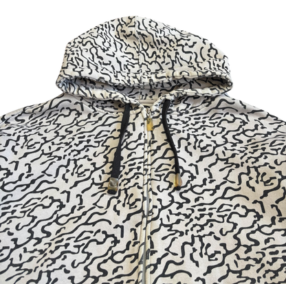 Elephant Print Hoodie (3X)