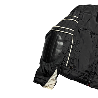 Vintage Yamaha Racing Snow Mobile Jacket (Cropped Large)