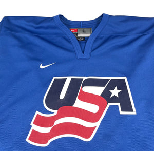 90s Vintage Team USA Hockey Jersey (Oversized XL)