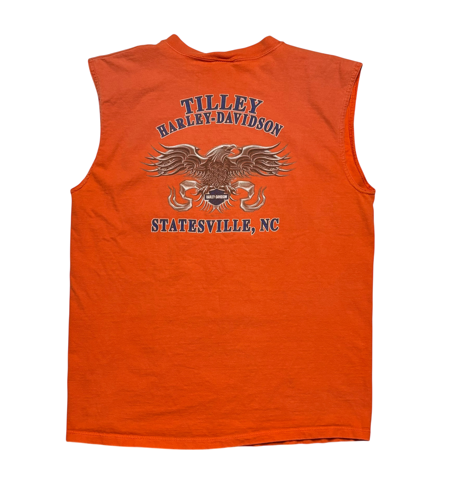 Harley Davidson Cut Off T Shirt (Medium/Large)