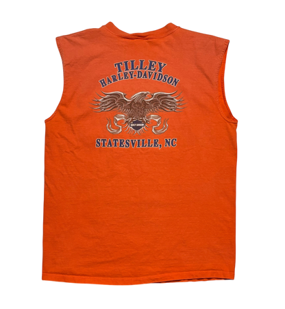 Harley Davidson Cut Off T Shirt (Medium/Large)