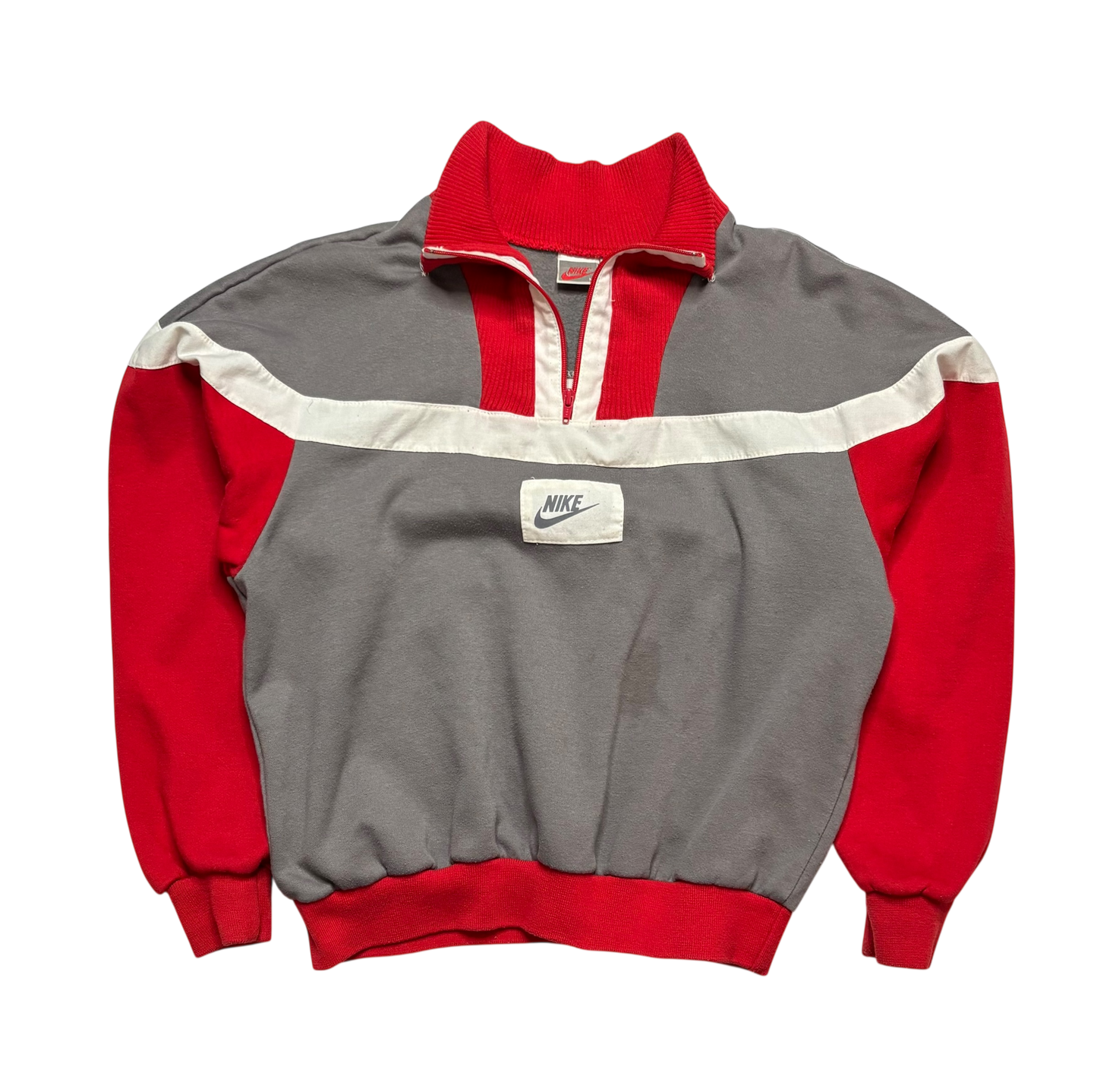 90s Vintage Nike Quarter Zip Sweatshirt (Medium)