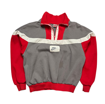90s Vintage Nike Quarter Zip Sweatshirt (Medium)