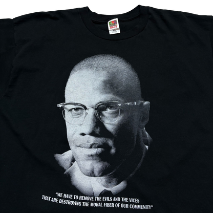 Vintage Malcom X Graphic T Shirt (3XL