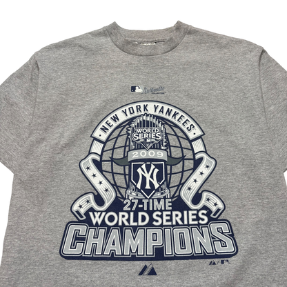 2009 New York Yankees 27-Time World Series T Shirt (Small)