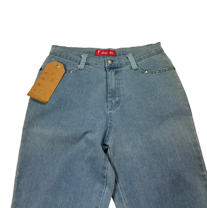 Y2K Vintage Wide Leg Jeans (27x32)