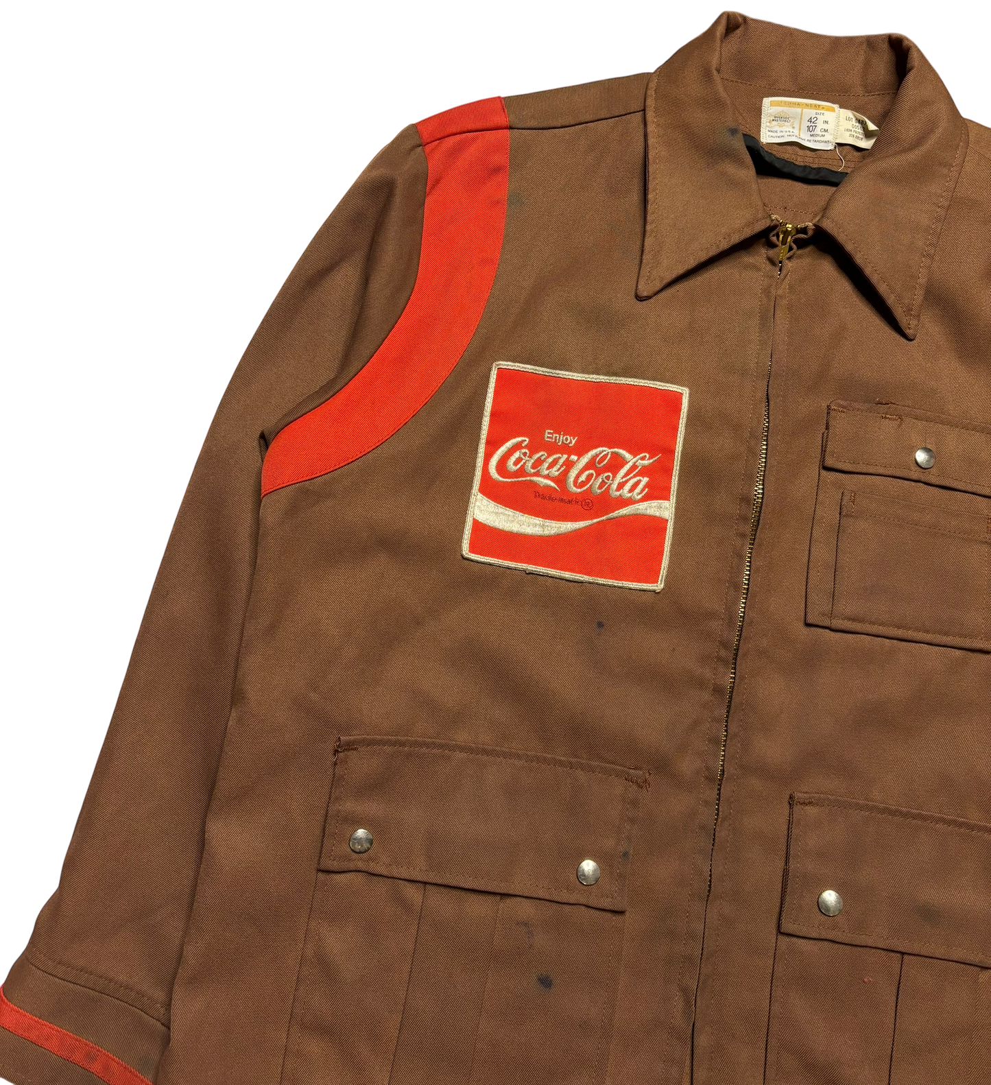 Vintage Coca Cola Suit (Medium Top/Large Bottom)