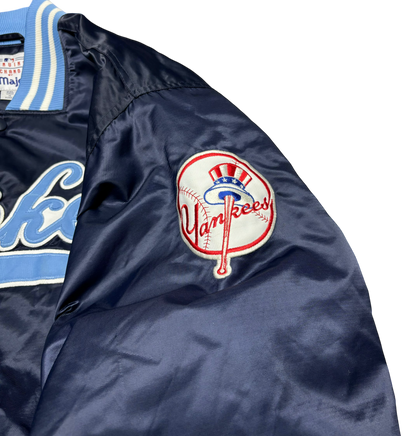 Vintage New York Yankees Navy/Carolina Blue Bomber Jacket Like New (XXL)