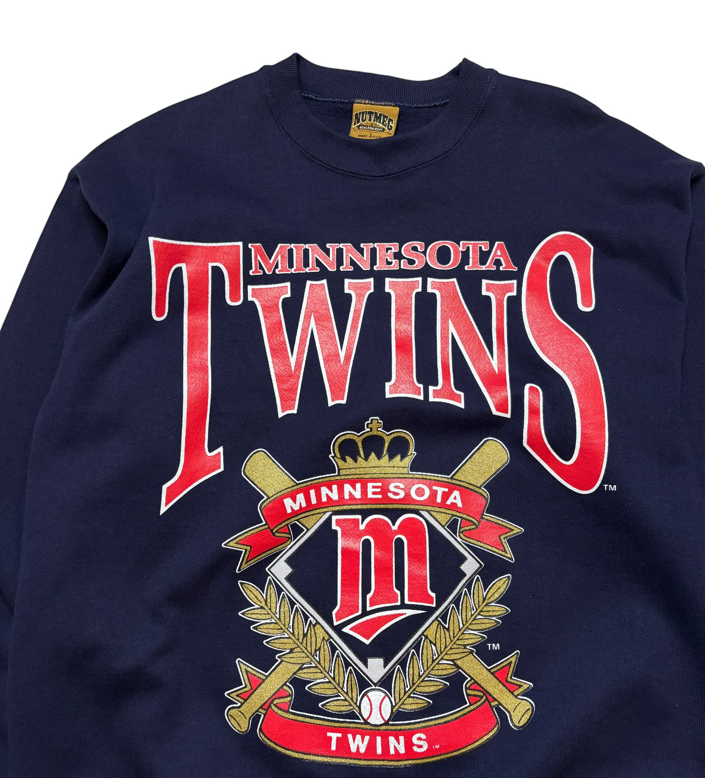 90s Vintage Minnesota Twins Crewneck (Large)