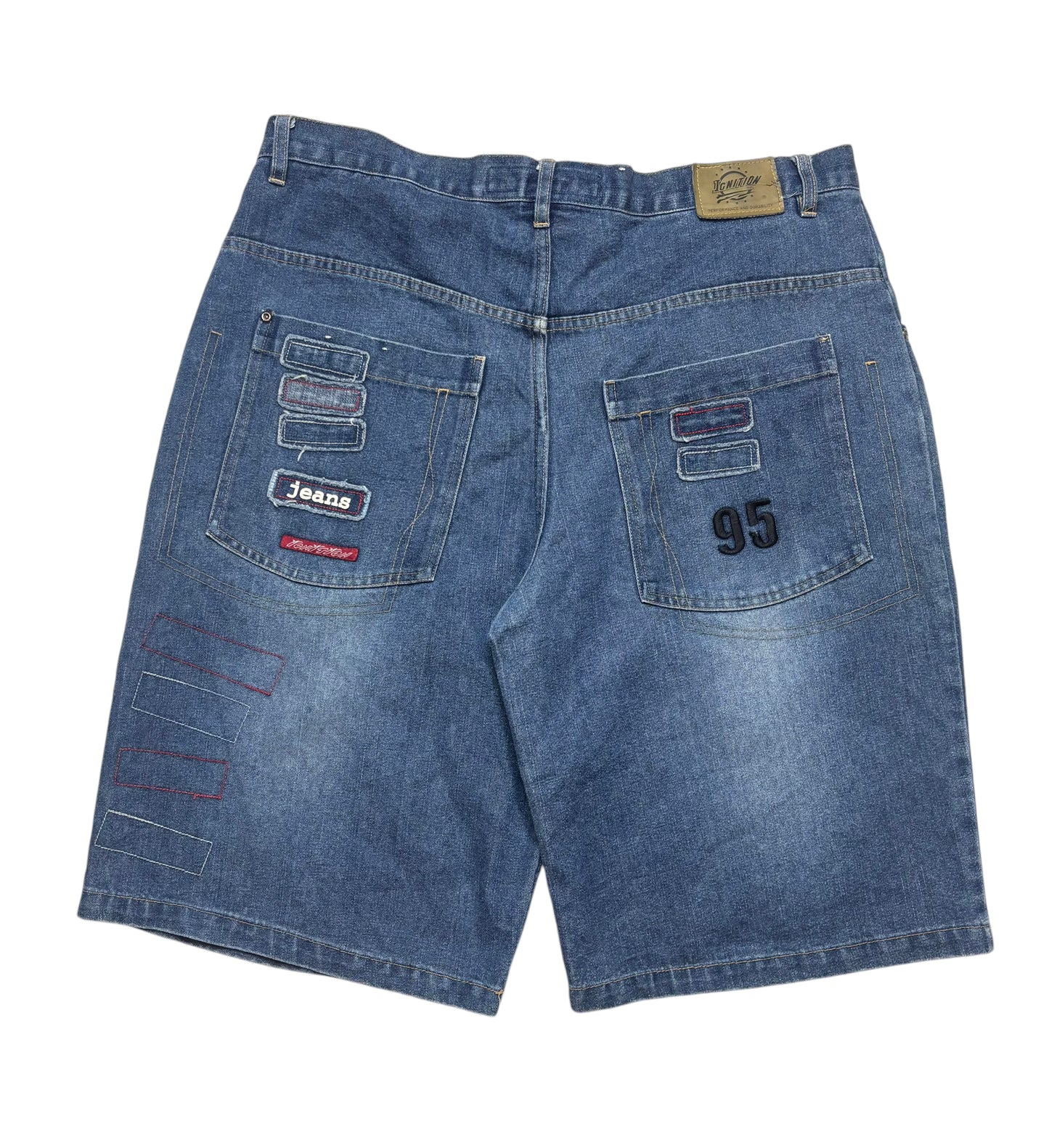 Y2K NYC Neighborhood Jorts (Size 38)