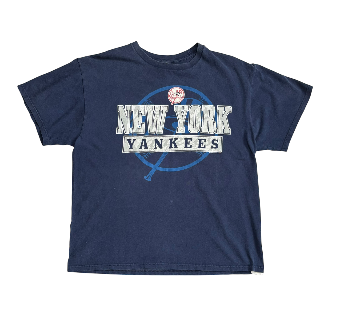 Vintage New York Yankees Graphic T Shirt (XL)