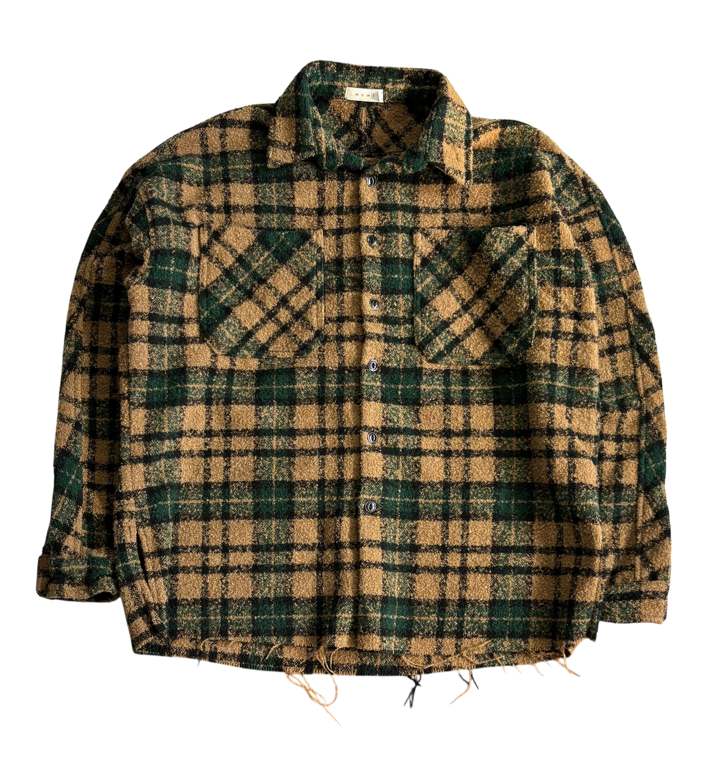 Mnml Flannel Jacket (Medium)